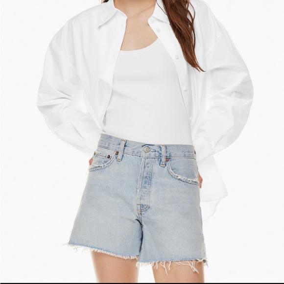 New agolde Parker jean shorts Color jinx - Picture 7 of 7